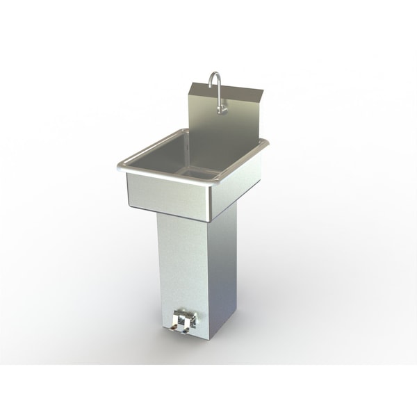 Heavy Duty NSF Lab Sink W/ Faucet And Base